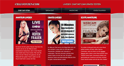 Desktop Screenshot of chat-fotzen.com